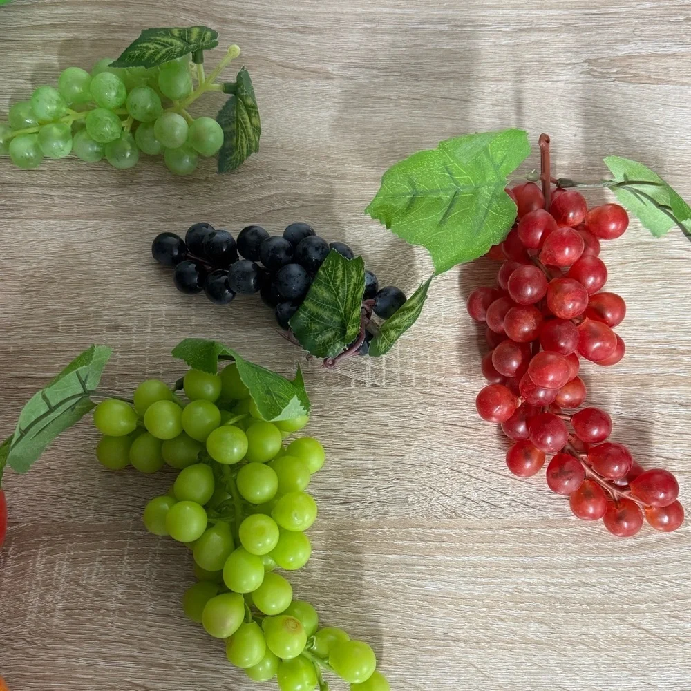Vintage Artificial Fruit Mix Lot Of 13 Pieces